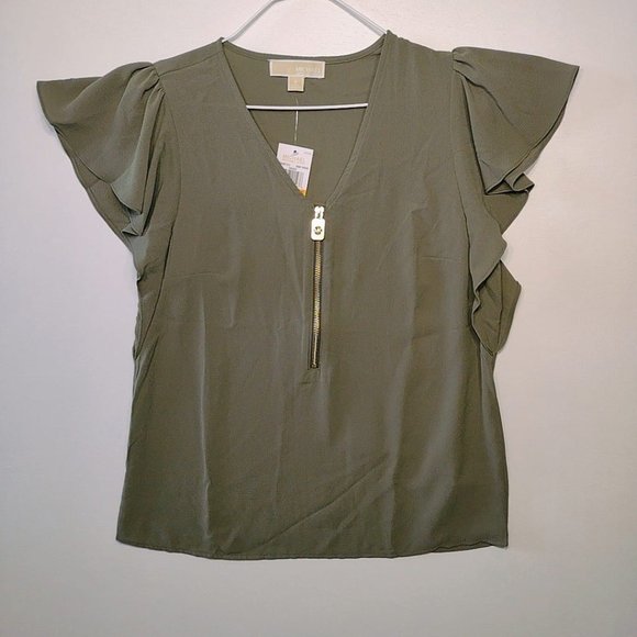 MICHAEL CORS Other - MICHAEL KORS CAMISA VERDE MILITAR TALLA ,M